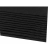 Látková dekorativní plsť / filc 20x30 cm (Varianta 4 (F77) černá, Balení 2 ks)