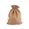 Dárkový pytlík 22x28 cm imitace juty (Varianta 5 béžová tm., Balení 20 ks)