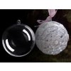 Plastová koule Ø8,5 cm dvoudílná (Varianta 1 transparent, Balení 2 ks)