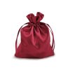 Dárkový pytlík 9x11 cm saténový (Varianta 6 červená, Balení 3 ks)