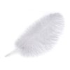 Pštrosí peří délka 60 cm (Varianta 9 bílá, Balení 1 ks)