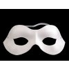 Karnevalová maska - škraboška k domalování (Varianta 1 bílá, Balení 1 ks)