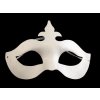 Karnevalová maska - škraboška k domalování (Varianta 1 bílá, Balení 1 ks)