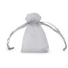 Dárkový pytlík 4,5x7 cm organza (Varianta 1 bílá, Balení 10 ks)