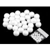Polystyrenové kuličky Ø2 cm (Varianta bílá, Balení 1 sáček)