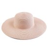 Dámský letní klobouk / slamák k dozdobení (Varianta 1 bílá, Balení 1 ks)