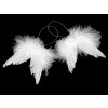 Dekorace andělská křídla malá (Varianta bílá, Balení 1 ks)