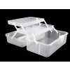 Plastový box / kufřík rozkládací (Varianta transparent, Balení 1 ks)