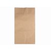 Papírový sáček (Varianta 1 (13x23,5x7,7 cm) hnědá přírodní, Balení 50 ks)