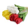 Umělá kytice tulipán (Varianta 3 žlutá, Balení 1 svaz.)
