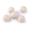 Dřevěné kuličky Ø25 mm (Varianta přírodní sv., Balení 25 ks)