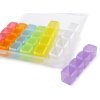 Plastový box / zásobník 28 dóziček (Varianta multikolor, Balení 1 ks)