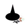 Karnevalová sada - čarodějnice (Varianta černá, Balení 1 sada)