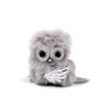 Vánoční sova s klipem na stromeček (Varianta šedá světlá, Balení 1 ks)
