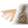 Vázací drátek v papíru délka 10 cm (Varianta 1 hnědá přírodní, Balení 1 sáček)