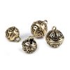 Rolničky mosazné filigránové Ø12 mm, Ø15 mm (Varianta 1 (Ø12 mm) zlatá, Balení 2 ks)