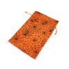 Dárkový pytlík pavučina / Halloween 20x31 cm saténový (Varianta 1 oranžová černá, Balení 1 ks)