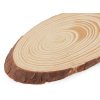Dřevěná podložka ovál (Varianta přírodní, Balení 1 ks)