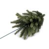 Umělý stromeček na drátku do věnců, květináčů (Varianta zelená, Balení 1 ks)
