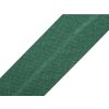 Šikmý proužek bavlněný šíře 20 mm zažehlený (Varianta 700 472 zelená khaki, Balení 25 m)