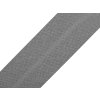 Šikmý proužek bavlněný šíře 30 mm zažehlený (Varianta 999 143 černá, Balení 25 m)