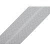 Šikmý proužek bavlněný šíře 30 mm zažehlený (Varianta 999 143 černá, Balení 25 m)