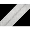 Šikmý proužek bavlněný šíře 30 mm zažehlený (Varianta 999 143 černá, Balení 25 m)