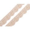 Bavlněná krajka paličkovaná šíře 22 mm (Varianta 1 bílá, Balení 22.5 m)