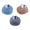 Pletací příze Big Mohair 25 g (Varianta 7 (9) modrá dětská, Balení 1 ks)