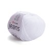 Pletací příze Jeans 50 g (Varianta 1 (01) bílá, Balení 1 ks)