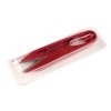Nůžky cvakačky délka 10,5 cm s plastovou rukojetí (Varianta červená, Balení 1 ks)