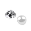 Ozdobné zapínání / brož perla (Varianta bílá perlová, Balení 1 ks)