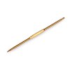 Oboustranný háček na háčkování vel. 1;2;3;4;5;6;7;8 (Varianta 1-2 měděná světlá, Balení 1 ks)