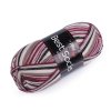 Pletací příze Best Socks samovzorovací / ponožkovka 100 g (Varianta 3 (7316) bordó sv., Balení 1 ks)