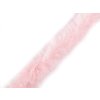 Všívací lemovka / lampas z umělé kožešiny kulatý šíře 2 cm (Varianta 1 Off White, Balení 1 m)