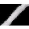 Všívací lemovka / lampas z umělé kožešiny kulatý šíře 2 cm (Varianta 1 Off White, Balení 1 m)
