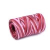 Lýko rafie přírodní multicolor, k pletení tašek, šíře 5-8 mm (Varianta 1 růžová sv., Balení 1 ks)