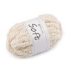 Pletací příze žinylková Soft 250 g (Varianta 1 krémová světlá, Balení 1 ks)