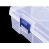 Plastový box / zásobník 6x20x30 cm (Varianta transparent, Balení 1 ks)