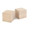 Dřevěná kostka - polotovar k dotvoření 4x4 cm (Varianta přírodní, Balení 10 ks)