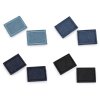 Nažehlovací záplaty pro opravy dírek jeans 3x4 cm (Varianta 1 modrá světlá, Balení 10 ks)