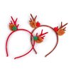 Čelenka do vlasů vánoční / párty (Varianta 1 červená, Balení 1 ks)