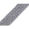 Splétaný popruh šíře 32 mm (Varianta 3 černá, Balení 1 m)