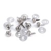 Dvounožkový hřeb / kovové nožičky na kabelky filigrán Ø10 mm; 12 mm (Varianta 1 (Ø10 mm) nikl, Balení 10 sada)