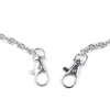 Řetízek na kabelky s karabinou délka 120 cm (Varianta 1 nikl, Balení 1 ks)