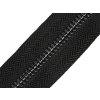 Zip kovový No 5 metráž (Varianta 1 černá stříbrná, Balení 1 m)
