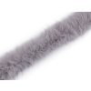 Všívací oděvní / dekorační kožešina kulatá šíře 5 cm (Varianta 1 Off White, Balení 1 m)