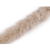 Všívací oděvní / dekorační kožešina kulatá šíře 5 cm (Varianta 1 Off White, Balení 1 m)