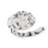 Všívací oděvní / dekorační kožešina kulatá zvířecí vzor šíře 4 cm (Varianta 1 Off White, Balení 1 m)