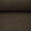 Velur – elastický úpletový manšestr - taupe tmavá 675